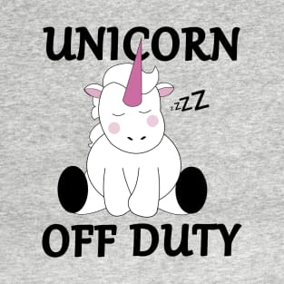 Unicorn Off Duty T-Shirt